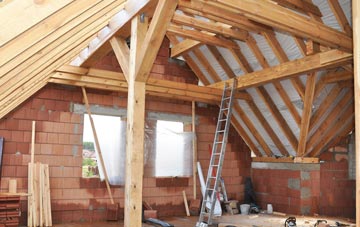 Bryn Yr Eos attic trusses